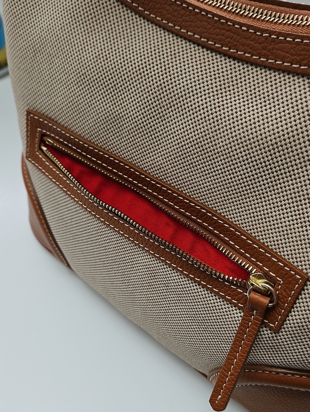 Dooney & Bourke Desert Canvas Hobo  Bag - NWT - Picture 9 of 16